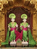 Parabrahma Bhagwan Shri Swaminarayan and Aksharbrahma Shri Gunatitanand Swami